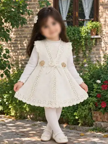 سارافون دستبافت گلدار