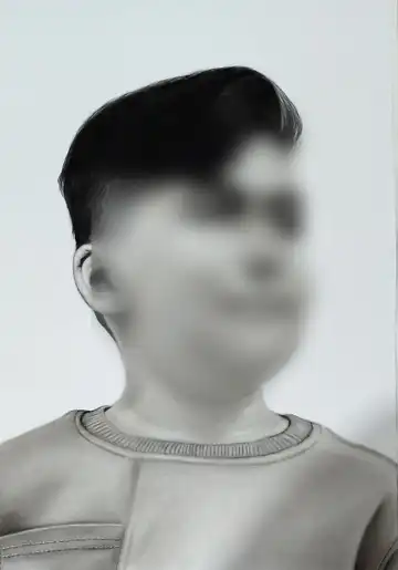 نقاشی سیاه‌قلم چهره