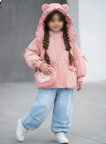 کاپشن دخترانه NZDE little apple