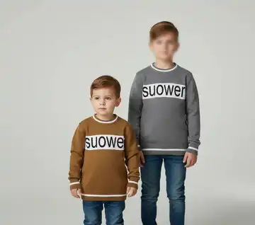 بلوز بافت پسرانه گپ طرح SUOWER