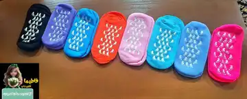 جوراب سیلیکونی درمان ترک پا (جوراب ژله‌ای مرطوب‌کننده)