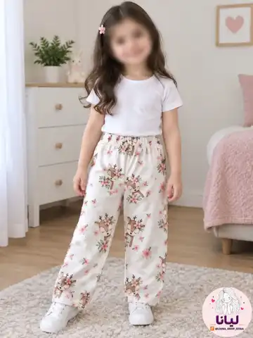شلوار دخترانه گوزنی
