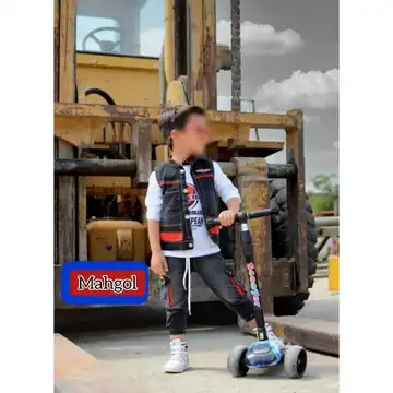 ست لباس سه‌تکه لی اسپرت کودک