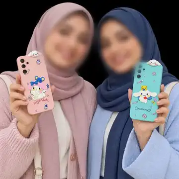 قاب گوشی فانتزی سیلیکونی کارتونی