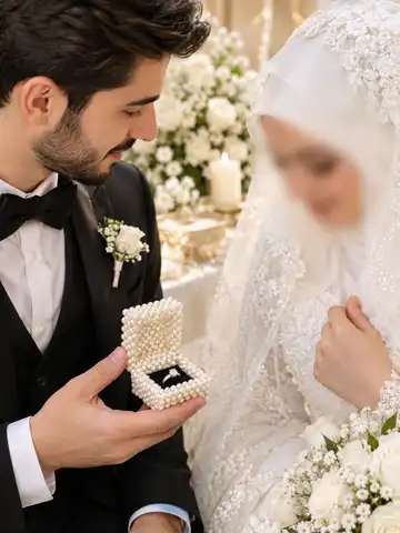 جای حلقه مرواریدی