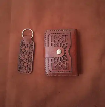 ست جا کارتی و جا کلیدی اسلیمی 