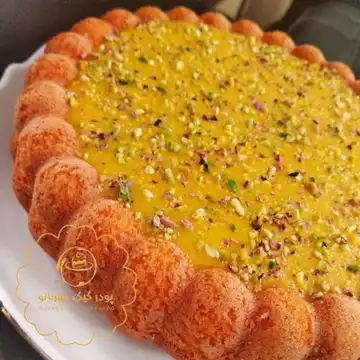 پودر کیک هل و گلاب