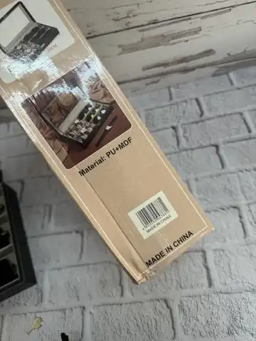 جعبه ساعت و عینک ترکیبی چرمی