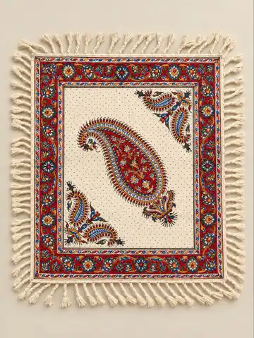 کاور کوسن قلمکاری