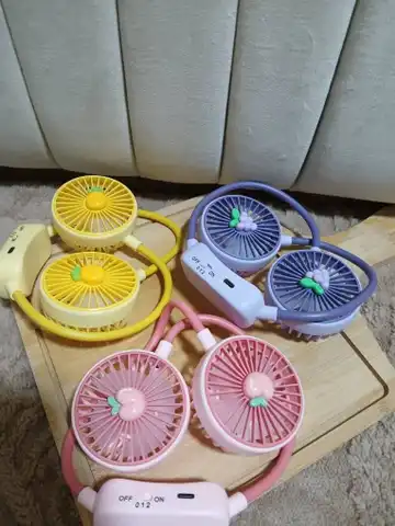 پنکه شارژی گردنی