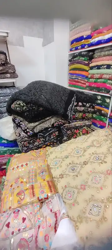 پارچه مخمل کارشده