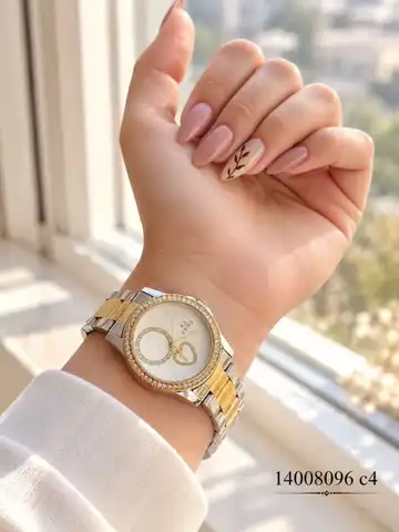 ساعت زنانه اریکس صفحه نگینی طرحدار