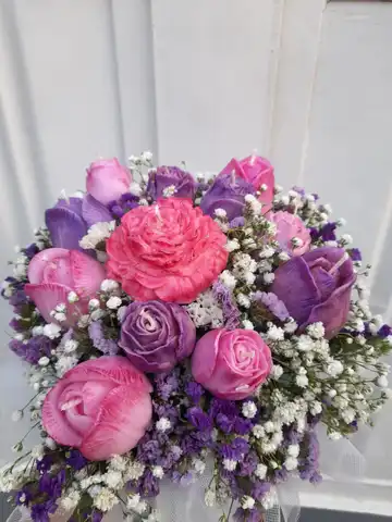 باکس گل شمعی