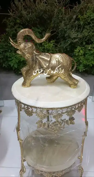 مجسمه فیل برنجی ایرانی