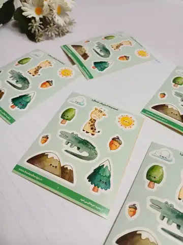 استیکر جنگل