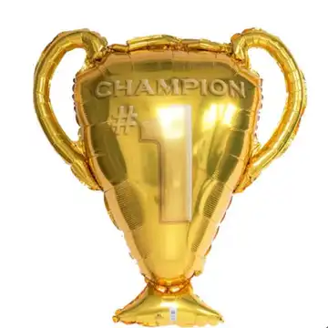 بادکنک فویلی طرح جام طلایی 🏆