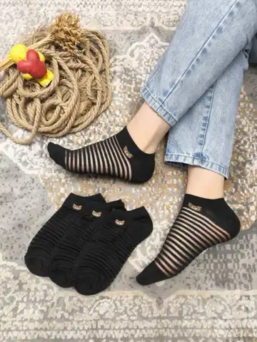 جوراب مچی طرح رینگی خرس