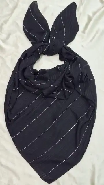 روسری دیپلمات نخی نگینی
