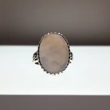 انگشتر عقیق سوسنی