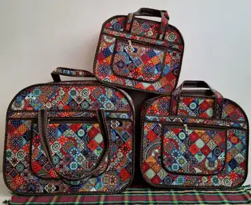 ست چمدانی کرپ