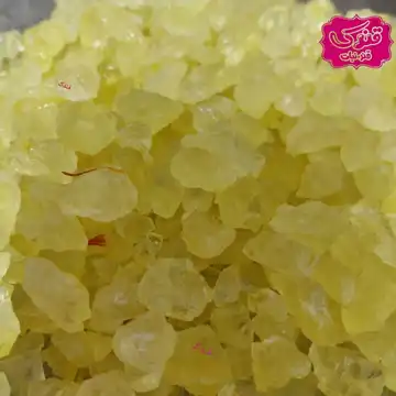 خرده‌نبات زعفرانی