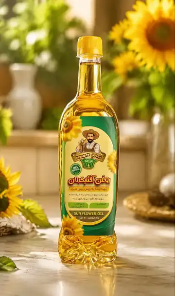 روغن آفتابگردان طبیعی خالص