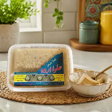 حلوا ارده ساده