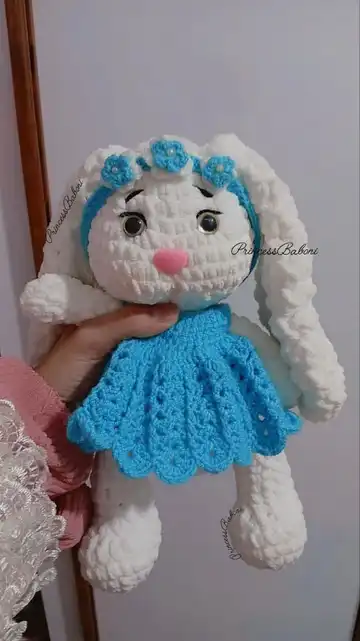 عروسک خرگوش مخملی