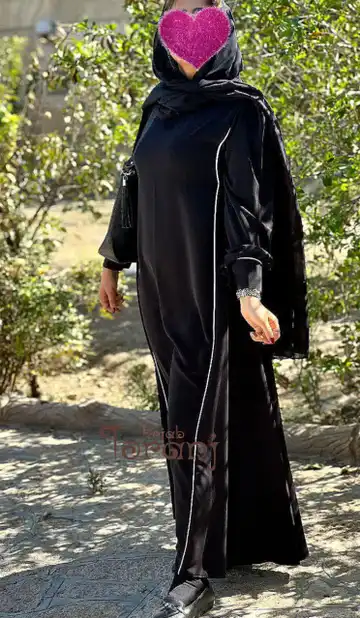 مانتو عبایی مدل قاصدک