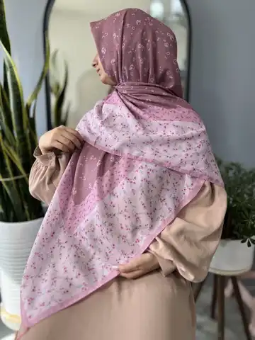 روسری کرپ نخ