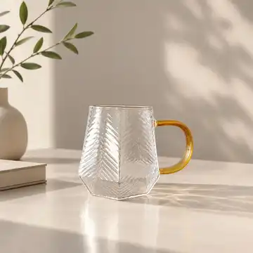 لیوان چندضلعی پیرکس