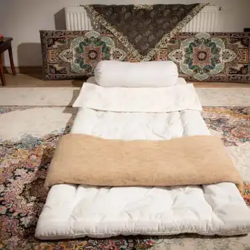 تشک پشمی زمینی یک‌نفره ایلیا دوخت سنتی