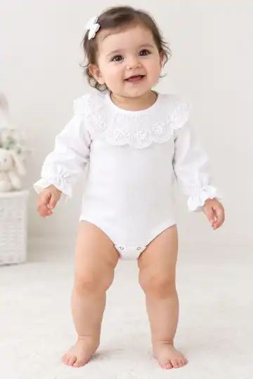 بادی دخترانه یقه گیپور