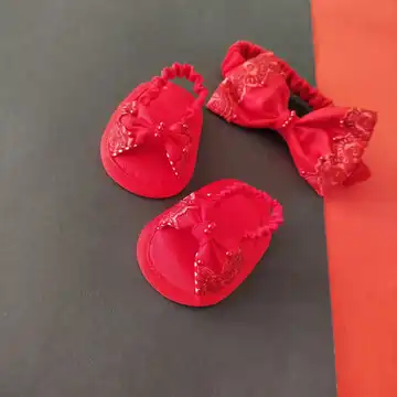 پاپوش و هد نوزادی طرح شیوا