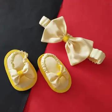 پاپوش و هد نوزادی طرح‌نگین
