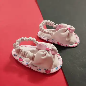 پاپوش تک نوزادی طرح گلی