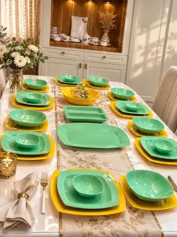 سرویس ملامین ۳۳ پارچه ۶ نفره