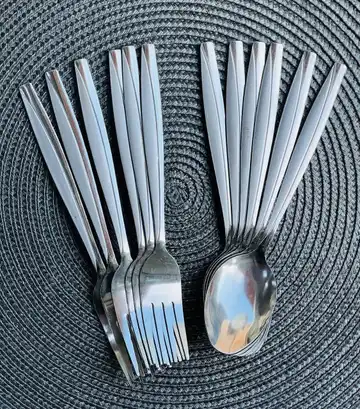 ست قاشق و چنگال طرح ماینز یونیک
