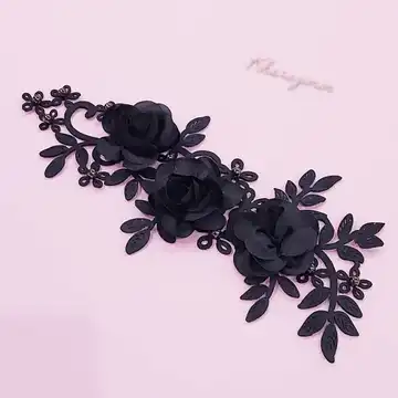 اپلیک گل برجسته