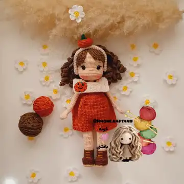 عروسک کدو حلوایی