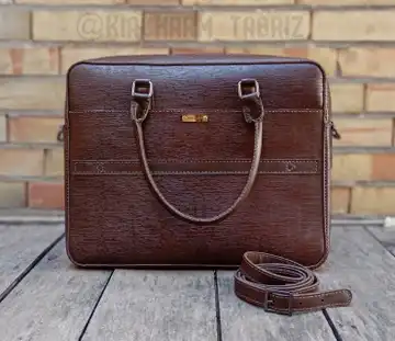 کیف دیپلمات مردانه چرم گاوی