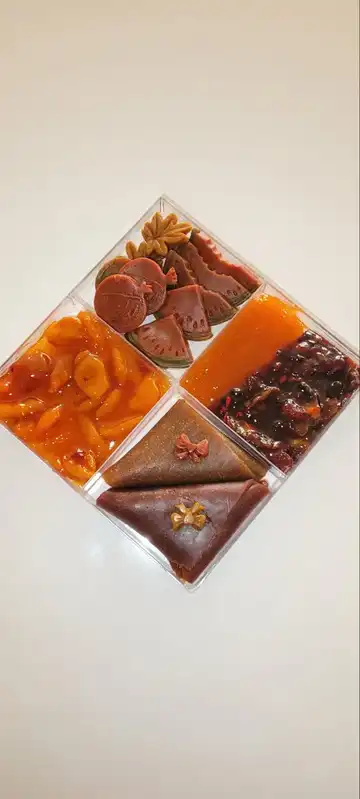 باکس چهارخونه میکس ترشک ولواشک