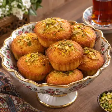 پودر کیک یزدی خانگی