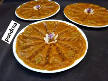 پودر حلوا سه‌آرد پودرسا — پودر تهیه حلوا خوش‌بافت (حداقل ۱ کیلو)
