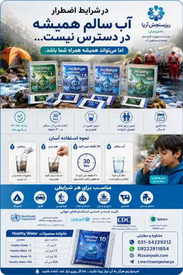 کیت ضدعفونی آب آشامیدنی در مواقع اضطراری