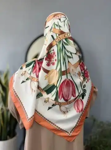 روسری وال نخی