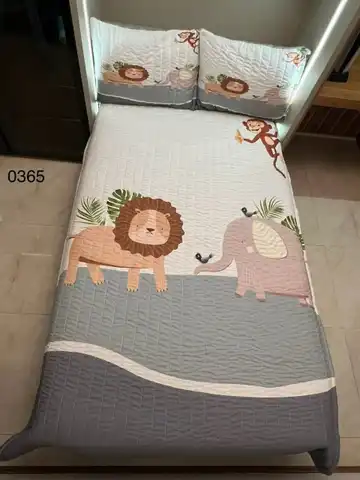 روتختی یک‌نفره پسرانه طرح باغ وحش