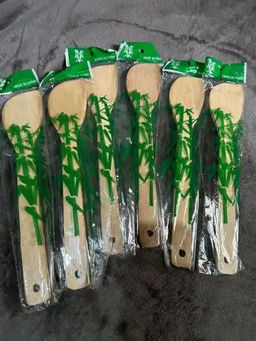 کفگیر چوبی بامبو