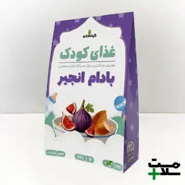 سرلاک بادام و انجیر