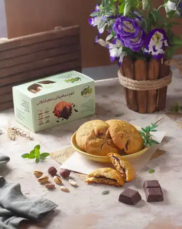 کلوچه مغزدار شکلاتی وجیتو ۳۵۰ گرمی